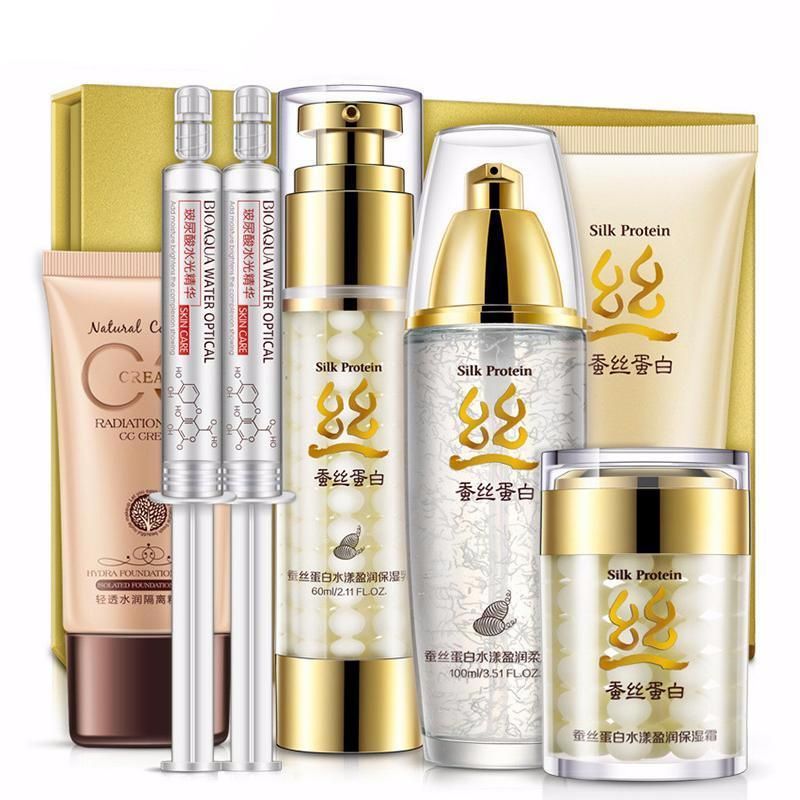 Silk Protein Aqua Skin Care Set